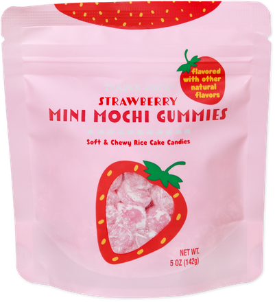 Strawberry Mini Mochi Gummies