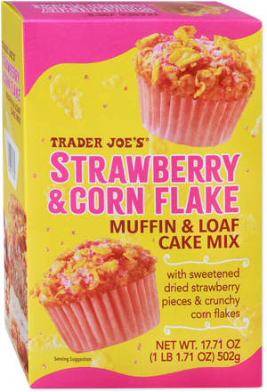 Strawberry & Corn Flake Cake Muffin & Loaf Cake Mix